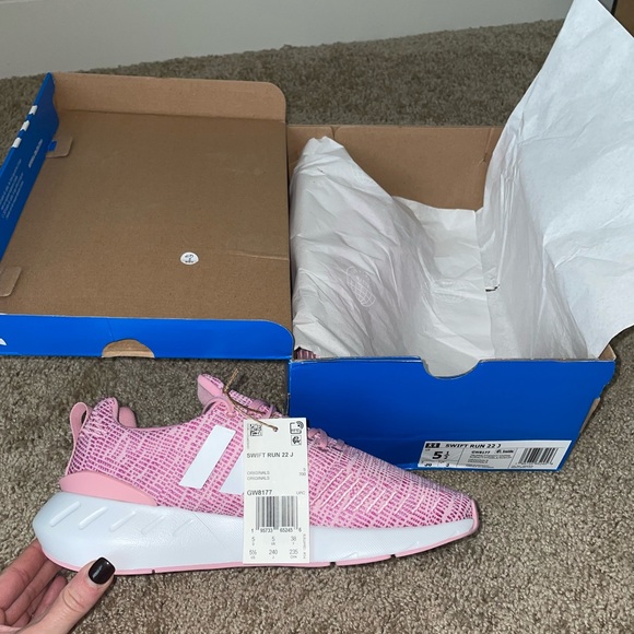 NWT Adidas Swift Run Sneakers. Brand new. - Picture 5 of 7